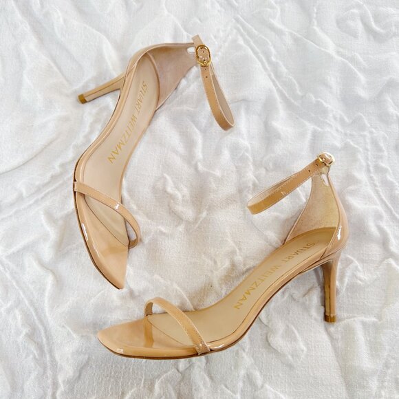 Stuart Weitzman Nudistcurve 100 High Heel Sandals - Picture 3 of 10